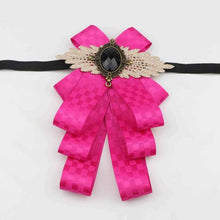 Load image into Gallery viewer, Vintage embossed costume jewelry bow tie
