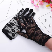 Загрузить изображение в средство просмотра галереи, Sexy lace half finger fishnet gloves
