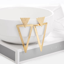 Загрузить изображение в средство просмотра галереи, Geometric long hanging earrings
