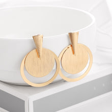 Загрузить изображение в средство просмотра галереи, Geometric long hanging earrings
