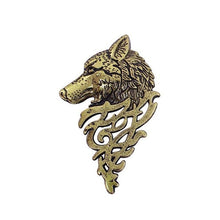 Load image into Gallery viewer, Leaf Elk Wing Palm Brooch
