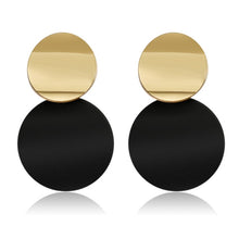 Load image into Gallery viewer, Fashion retro geometric long dangling earrings
