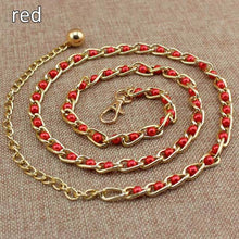 Load image into Gallery viewer, Fashion elegant dress waist chain pearl decoration
