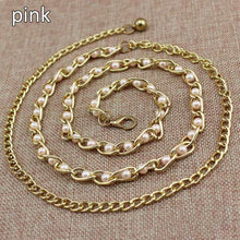 Load image into Gallery viewer, Fashion elegant dress waist chain pearl decoration
