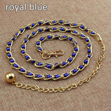 Load image into Gallery viewer, Fashion elegant dress waist chain pearl decoration
