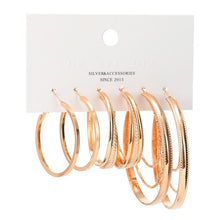 Загрузить изображение в средство просмотра галереи, 6 pairs/set Fashion round earrings
