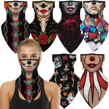 Load image into Gallery viewer, Indian Witch Cosplay Mask Neck Scarf
