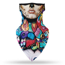 Load image into Gallery viewer, Indian Witch Cosplay Mask Neck Scarf
