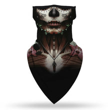 Load image into Gallery viewer, Indian Witch Cosplay Mask Neck Scarf
