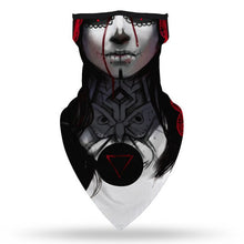 Load image into Gallery viewer, Indian Witch Cosplay Mask Neck Scarf
