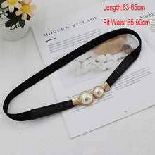 Загрузить изображение в средство просмотра галереи, Black and white wide-breasted lace belt
