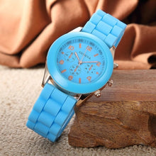 Загрузить изображение в средство просмотра галереи, Colorful jelly student casual watch
