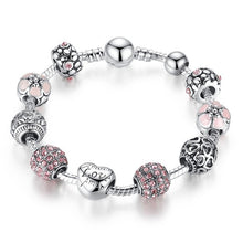 Загрузить изображение в средство просмотра галереи, Love and flower beads ladies bracelet
