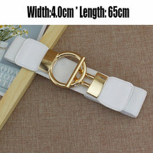 Загрузить изображение в средство просмотра галереи, Black and white wide-breasted lace belt
