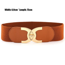 Загрузить изображение в средство просмотра галереи, Black and white wide-breasted lace belt
