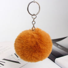 Load image into Gallery viewer, 20 colors fluffy fur pom pom pendant
