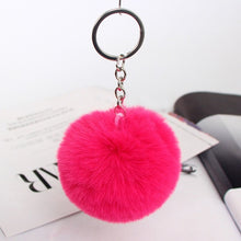 Load image into Gallery viewer, 20 colors fluffy fur pom pom pendant
