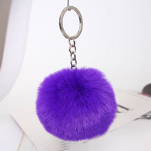 Load image into Gallery viewer, 20 colors fluffy fur pom pom pendant
