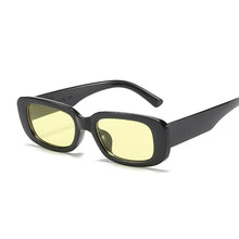 Load image into Gallery viewer, Small rectangular retro sunglasses
