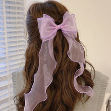 Загрузить изображение в средство просмотра галереи, Vintage large velvet bow hairpinir Accessories
