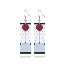 Загрузить изображение в средство просмотра галереи, New Demon Assassin Tanjiro Earrings
