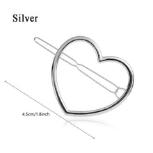 Загрузить изображение в средство просмотра галереи, Metal snap hairpin ponytail retainer
