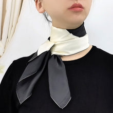 Load image into Gallery viewer, Silk print square scarf

