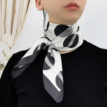 Load image into Gallery viewer, Silk print square scarf
