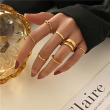 Load image into Gallery viewer, Fashion irregular thin ring
