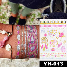 Load image into Gallery viewer, Mandala Flower Body Art Fake Tattoo
