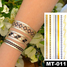 Load image into Gallery viewer, Mandala Flower Body Art Fake Tattoo
