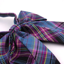 Load image into Gallery viewer, Check casual bow tie cotton
