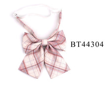 Load image into Gallery viewer, Check casual bow tie cotton
