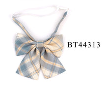 Load image into Gallery viewer, Check casual bow tie cotton
