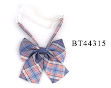 Load image into Gallery viewer, Check casual bow tie cotton
