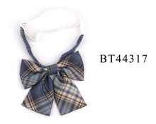 Load image into Gallery viewer, Check casual bow tie cotton
