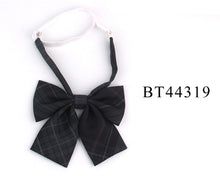 Load image into Gallery viewer, Check casual bow tie cotton
