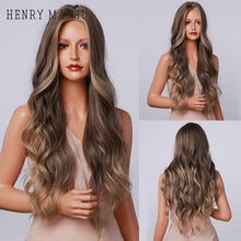 Load image into Gallery viewer, Long natural wave bangs cosplay wig
