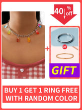 Load image into Gallery viewer, Punk Pendant Necklace Set
