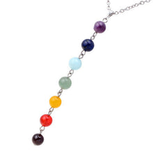 Загрузить изображение в средство просмотра галереи, 7 gems yoga therapy necklace
