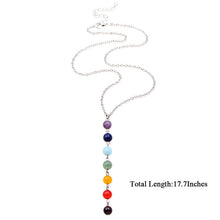 Загрузить изображение в средство просмотра галереи, 7 gems yoga therapy necklace
