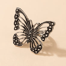 Загрузить изображение в средство просмотра галереи, Vintage Angel Wing Metal Ring
