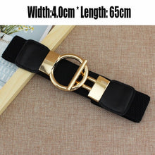 Загрузить изображение в средство просмотра галереи, Black and white wide-breasted lace belt
