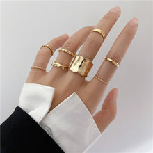 Load image into Gallery viewer, Fashion irregular thin ring
