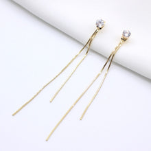 Load image into Gallery viewer, Vintage Bar Tassel Pendant Earrings
