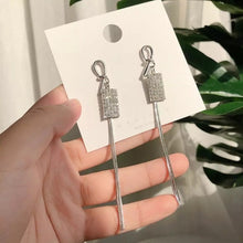 Load image into Gallery viewer, Vintage Bar Tassel Pendant Earrings
