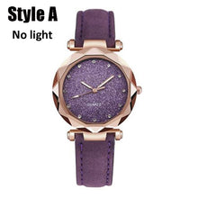 Load image into Gallery viewer, Romantic starry sky luminous watch
