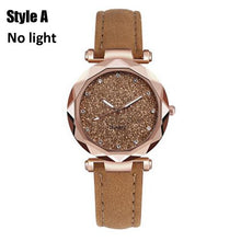 Load image into Gallery viewer, Romantic starry sky luminous watch
