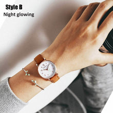 Load image into Gallery viewer, Romantic starry sky luminous watch
