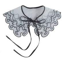 Load image into Gallery viewer, Lolita embellished false collar lace shawl
